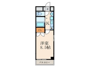 エンゼルコート清水の物件間取画像